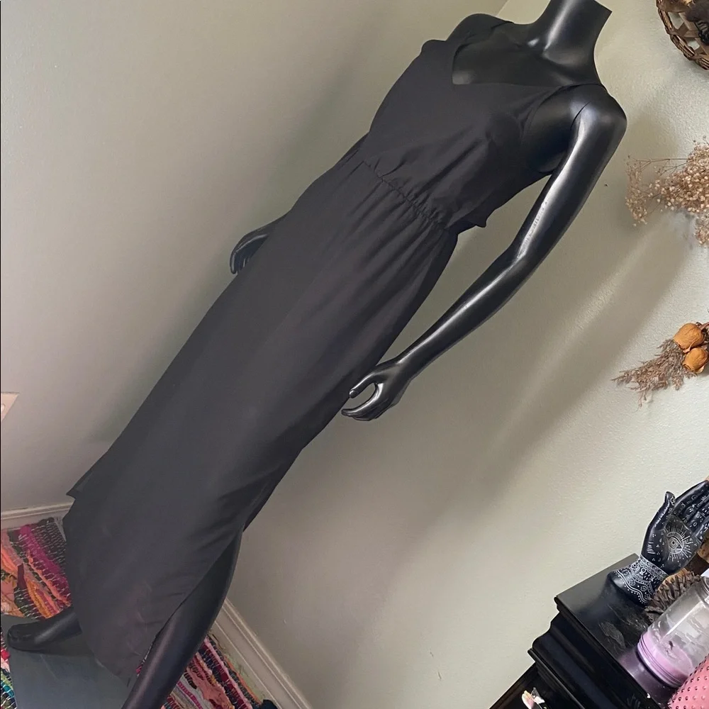 H&M Black Sheer Maxi Dress NWTs